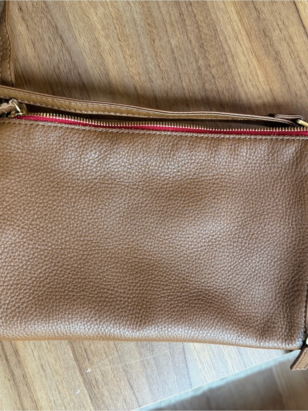 HAMMITT Kyle mahogany pebble/gold zip - Picture 14 of 15